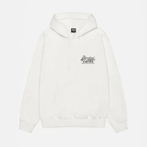 IST HOODIE PIGMENT WHITE DYED