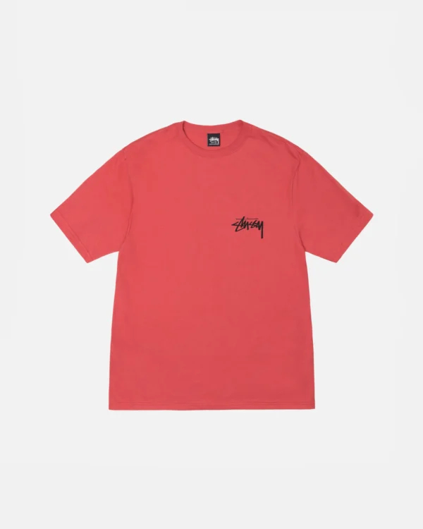DOG COLLAGE RED TEE