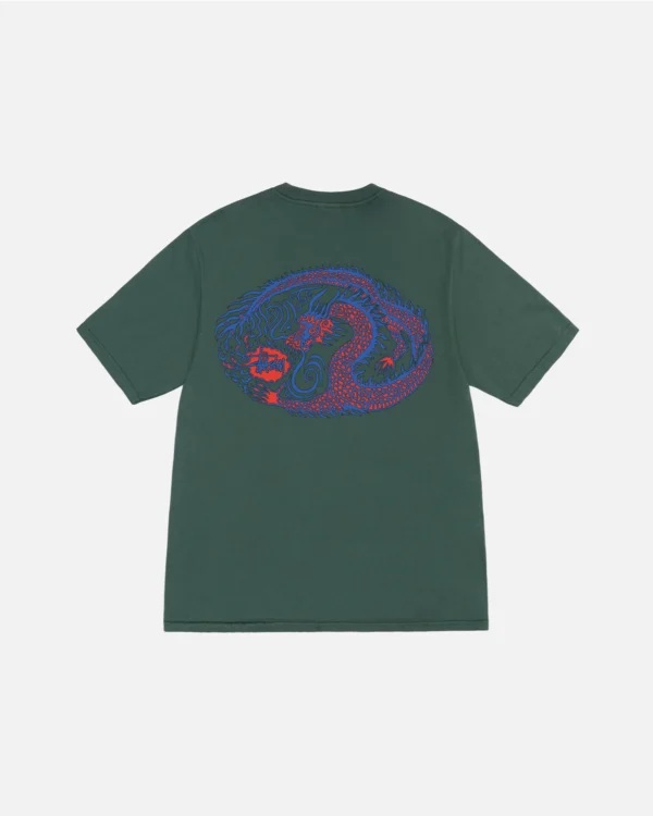 MOSAIC DRAGON FOREST TEE PIGMENT DYED