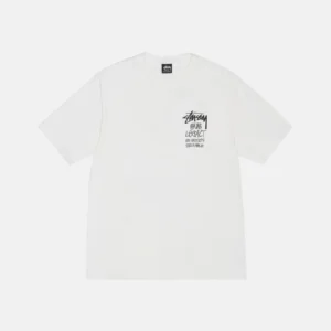OUR LEGACY WORK SHOP SURFMAN TEE PIGMENT WHITE DYED