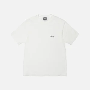 SMOOTH STOCK WHITE TEE PIGMENT DYED