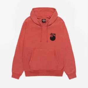 8 BALL HOODIE PIGMENT DYED